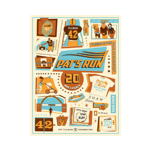 20th Pat's Run Commemorative Limited Edition Poster