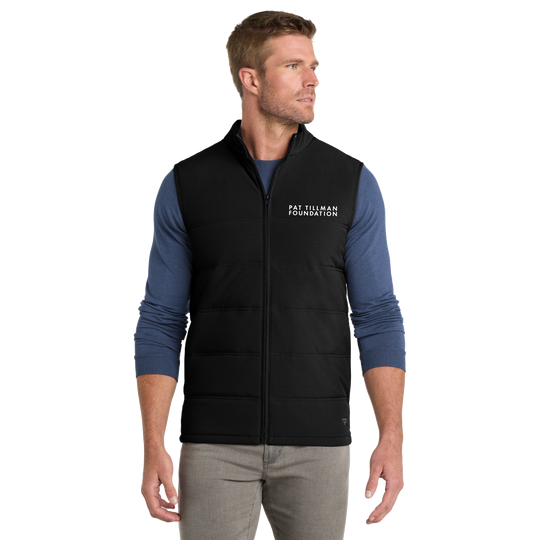 TravisMathew Black Vest Unisex – Pat Tillman Foundation Store
