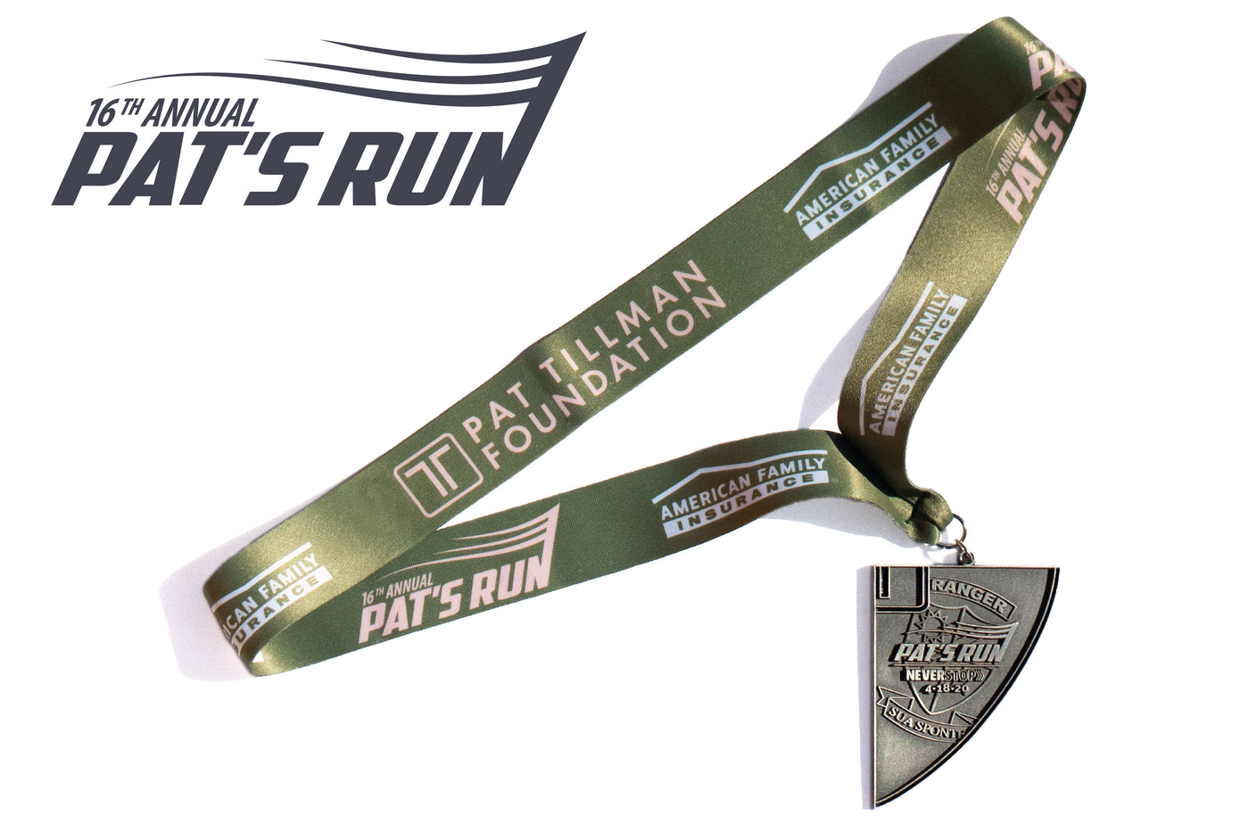 2020 Pat's Run Finisher Medal