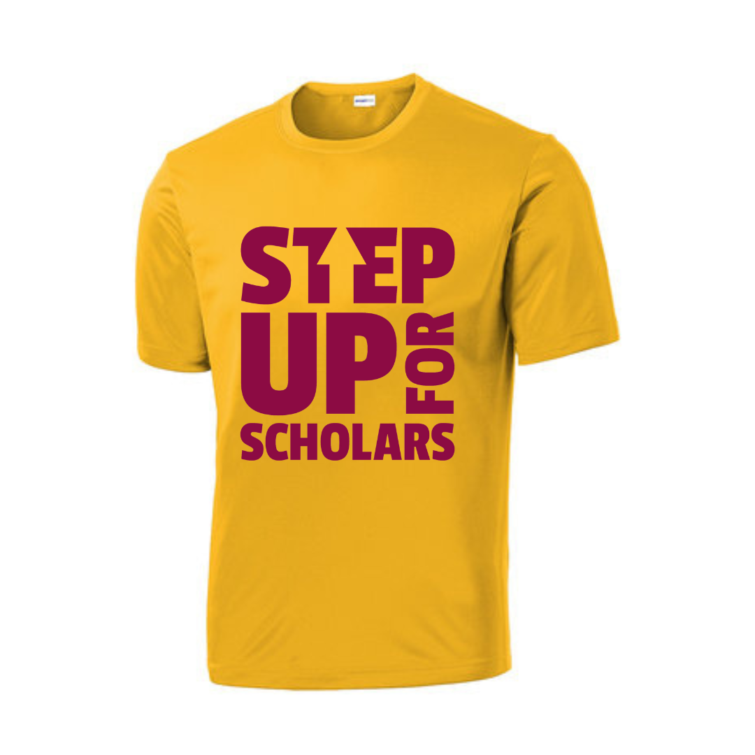 2022 Step Up for Scholars Race Shirt