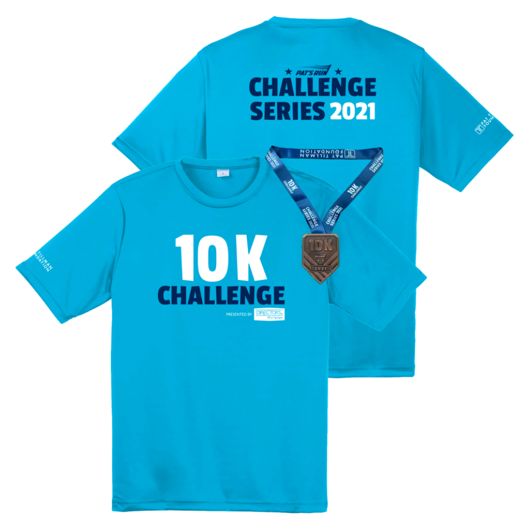 2021 10K Challenge Race Shirt & Medal