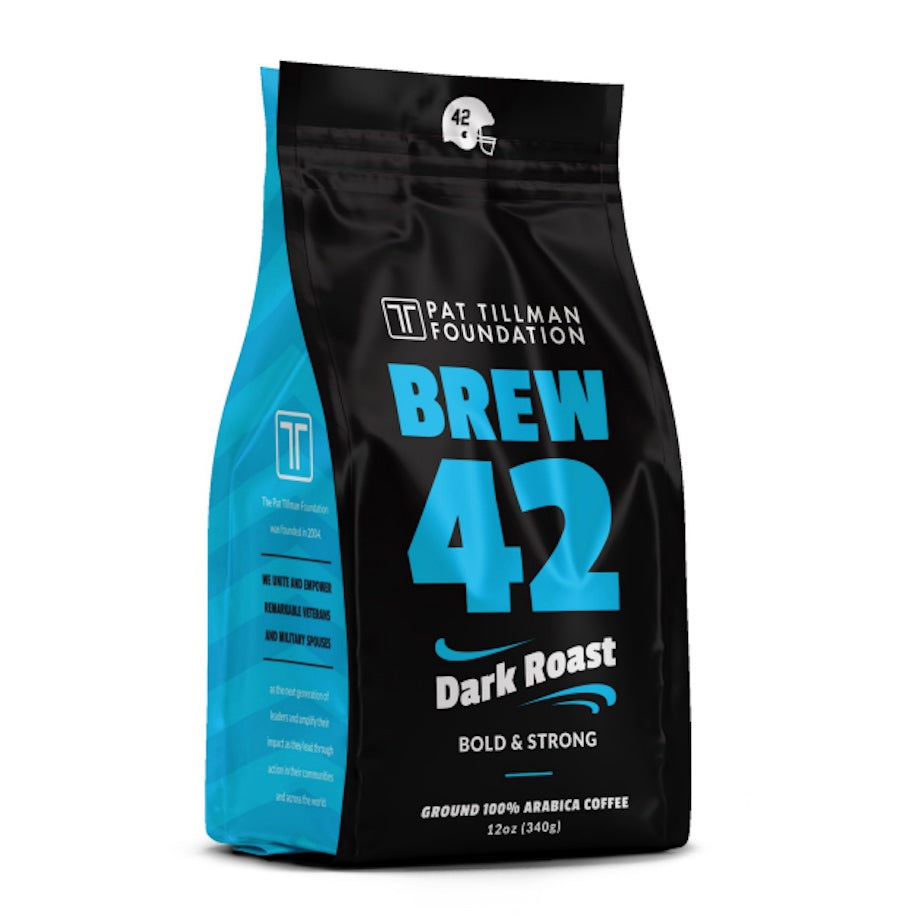 Brew 42 Coffee Grounds (Dark Roast, 12oz)